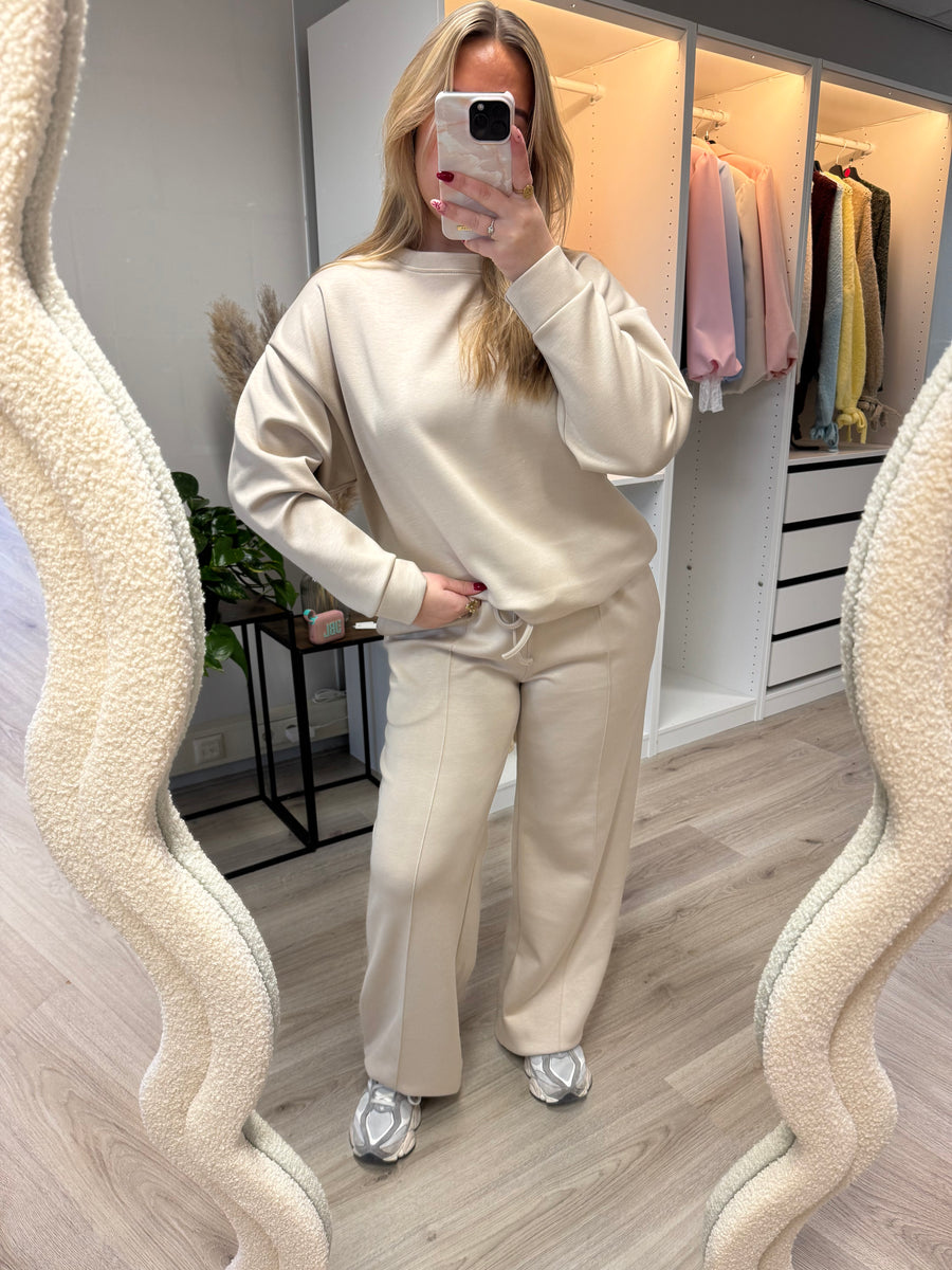 Girly Comfy Set - Beige