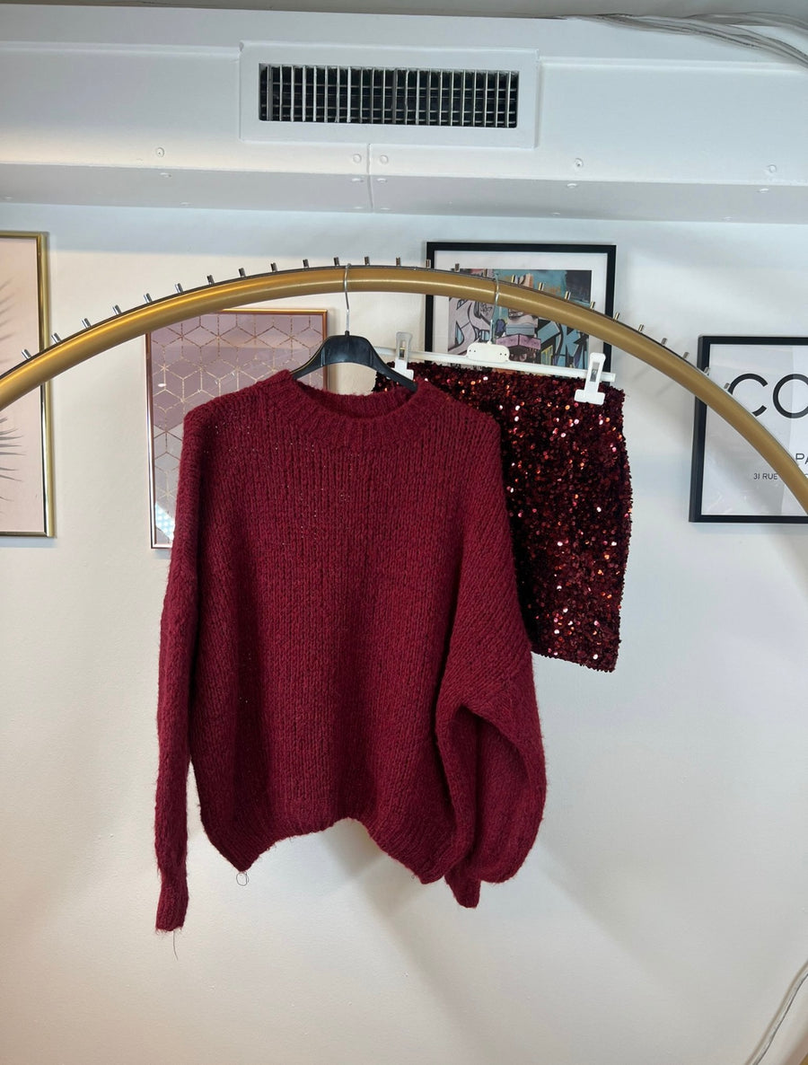 Sophie Knit - Bordeaux