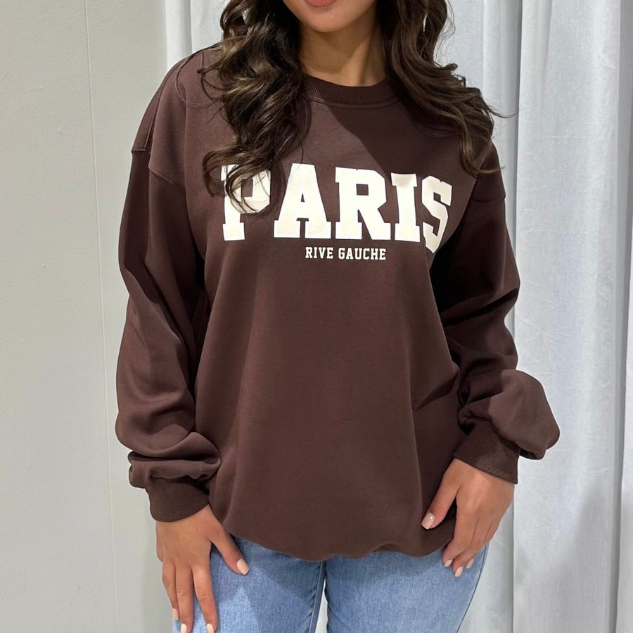 Paris Sweater - Bruin