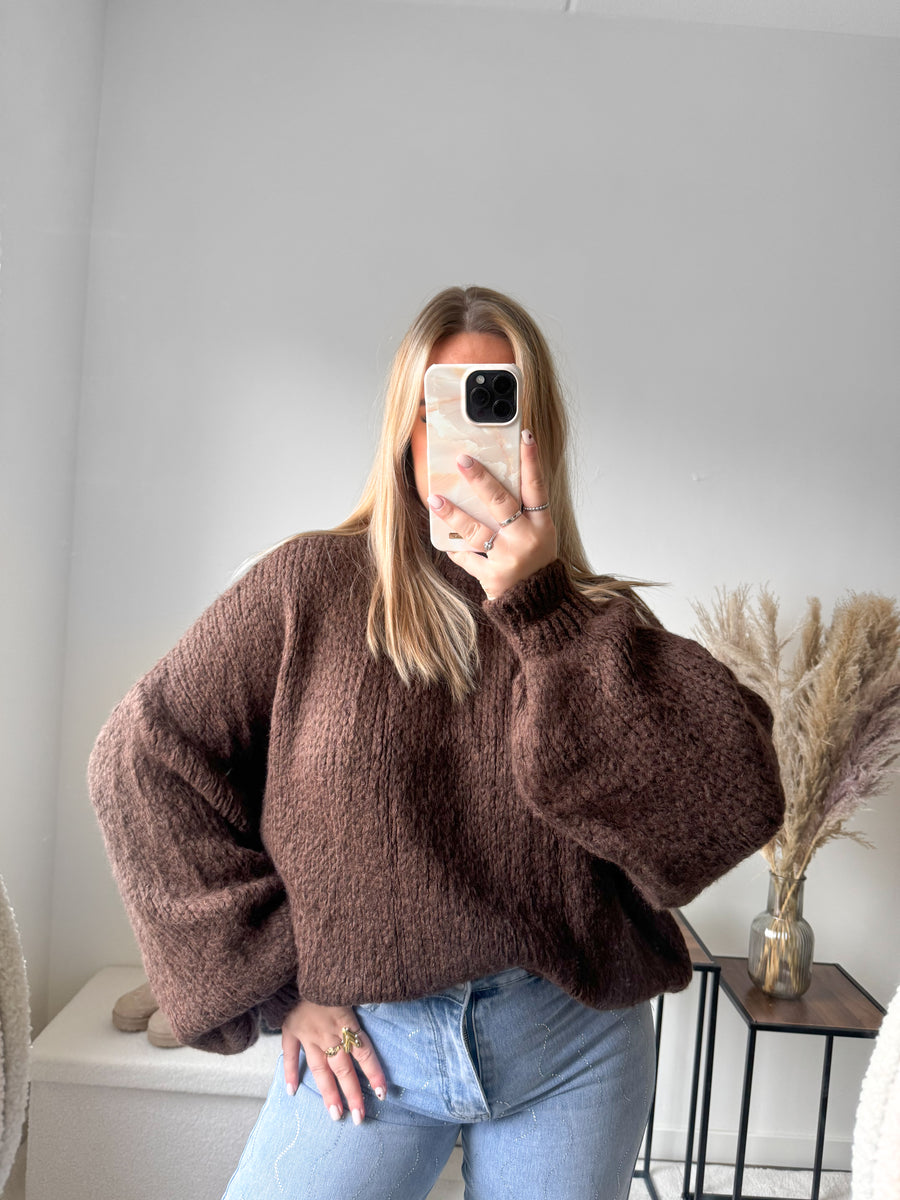 Sophie Knit Oversized - Bruin